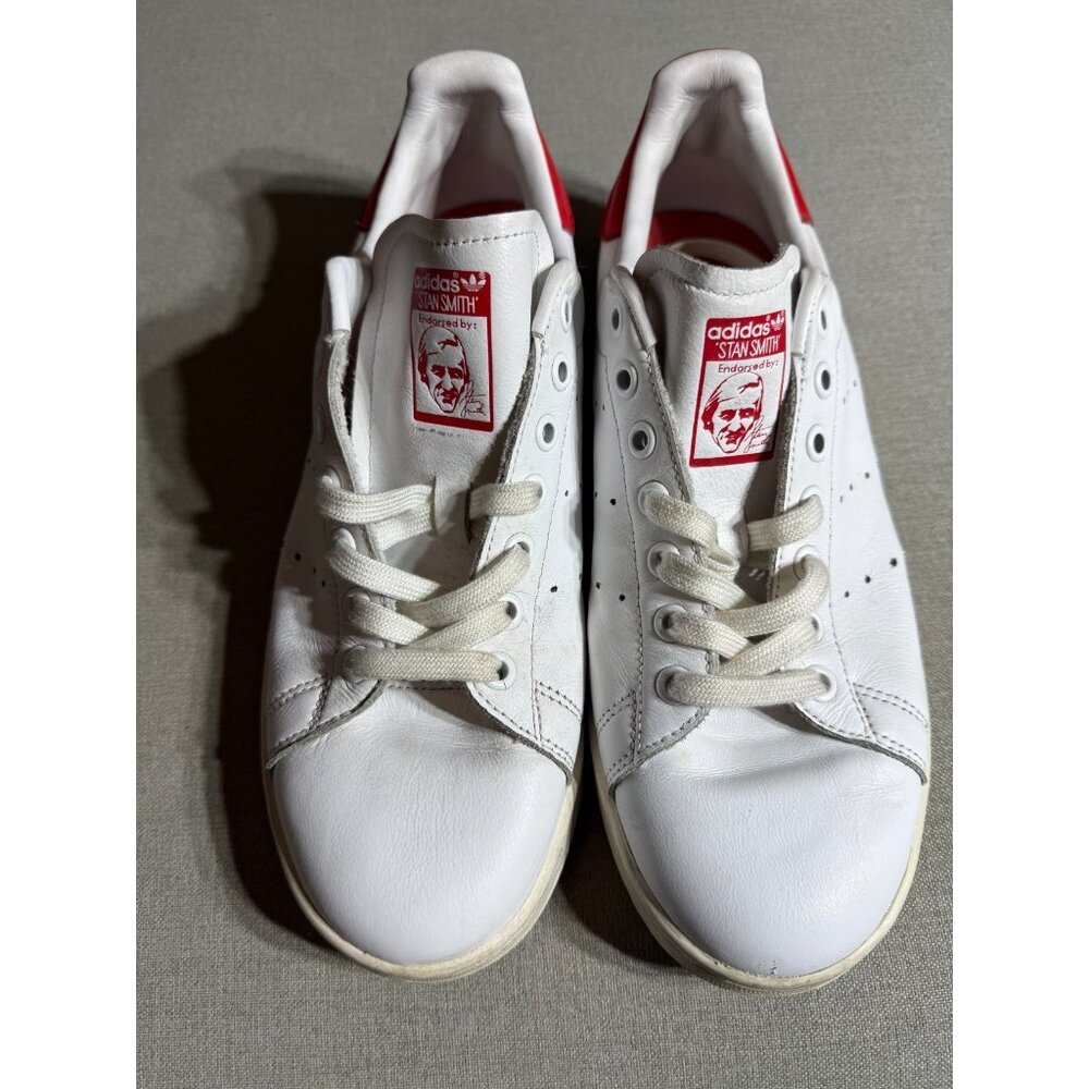 adidas Stan Smith Vulc White Men’s Size 8 Leather Skate Shoes Sneakers